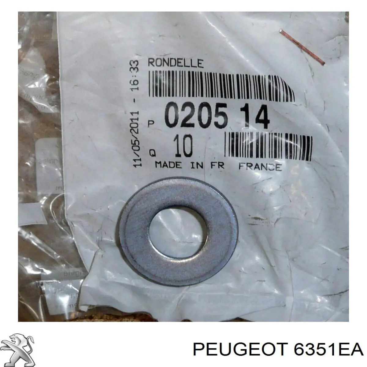 Sinal de parada traseiro adicional Peugeot/Citroen 00006351EA preço, a partir de 95,68 USD