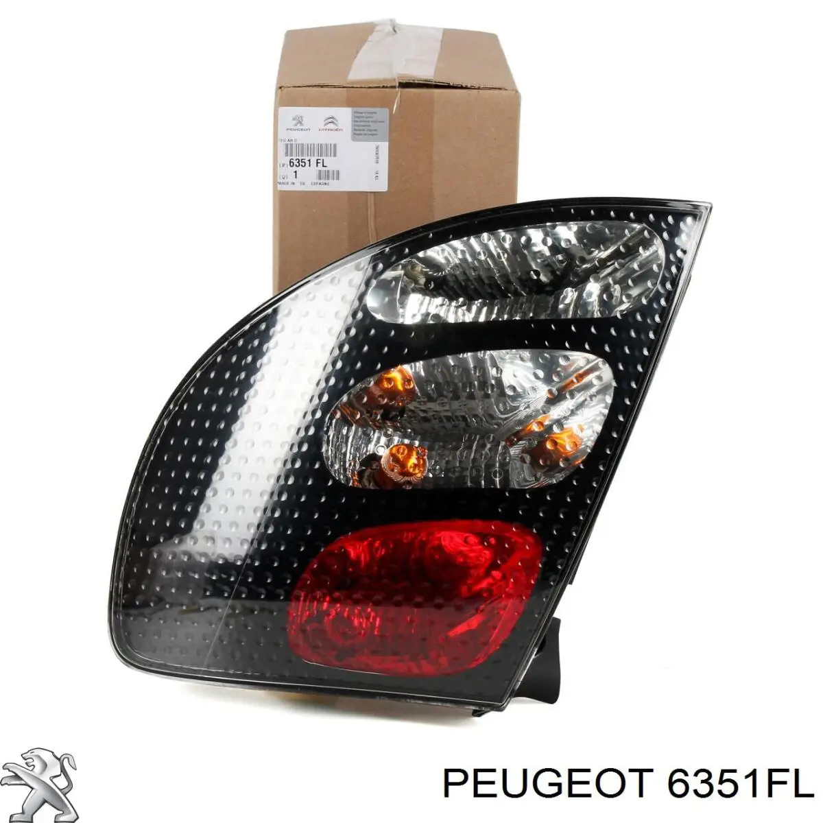 6351FL Peugeot/Citroen Lanterna traseira direita