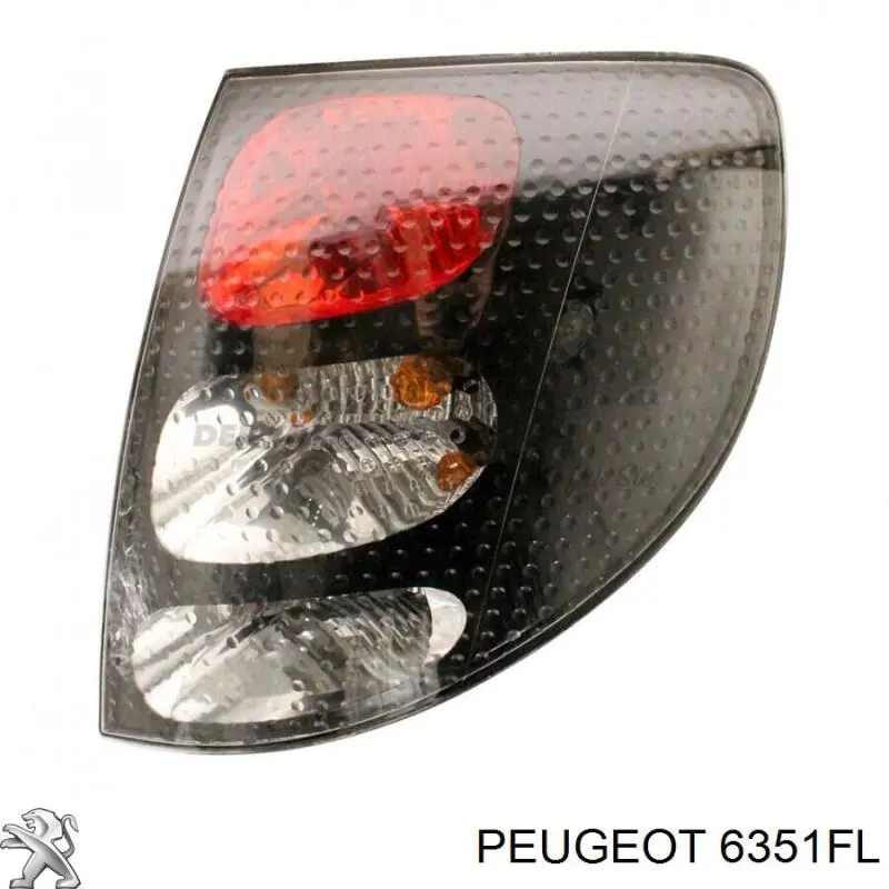Lanterna traseira direita Peugeot/Citroen 6351FL preço, a partir de 180,46 USD