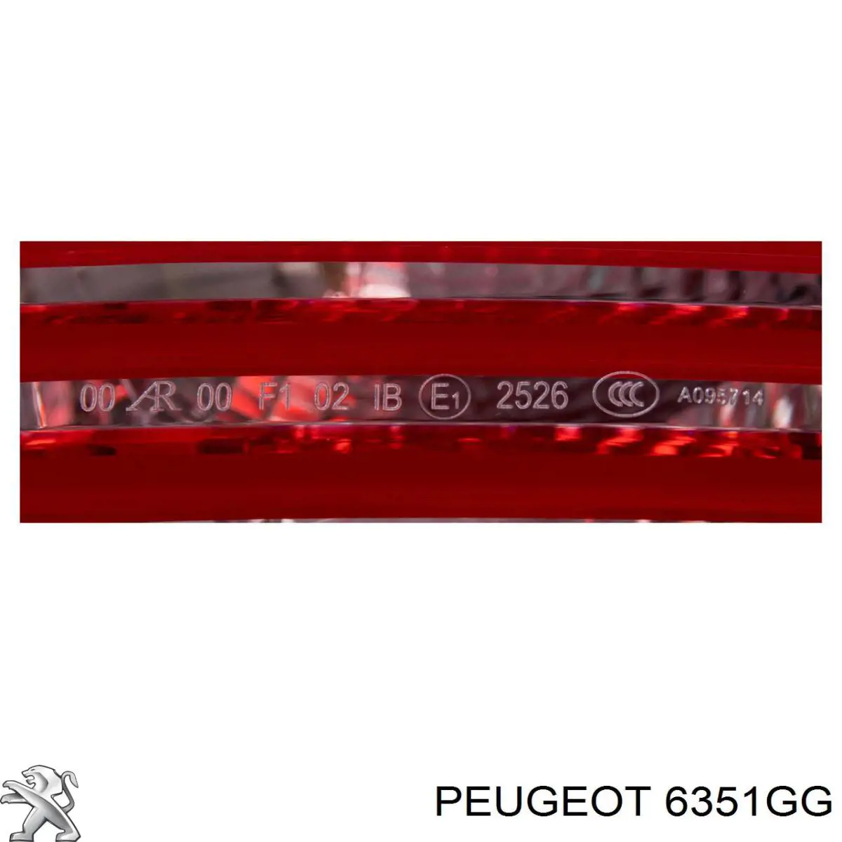 Compre 6351GG Peugeot/Citroen Lanterna traseira direita