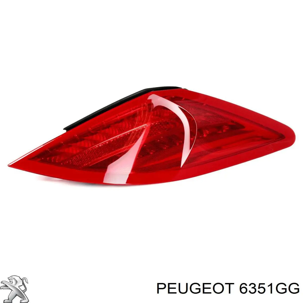 Lanterna traseira direita 6351GG Peugeot/Citroen