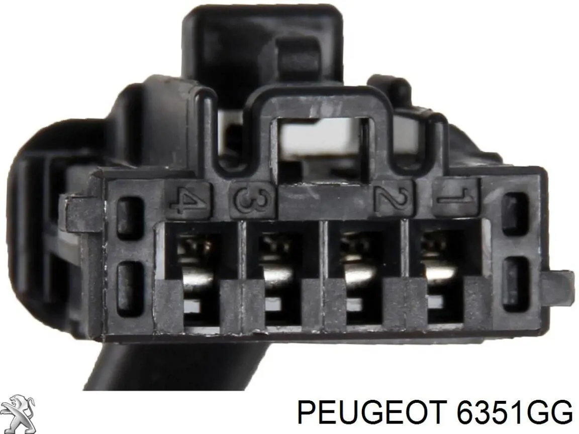 6351GG Peugeot/Citroen Lanterna traseira direita