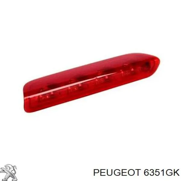 Sinal de parada traseiro adicional Peugeot/Citroen 6351GK preço, a partir de 75,97 USD
