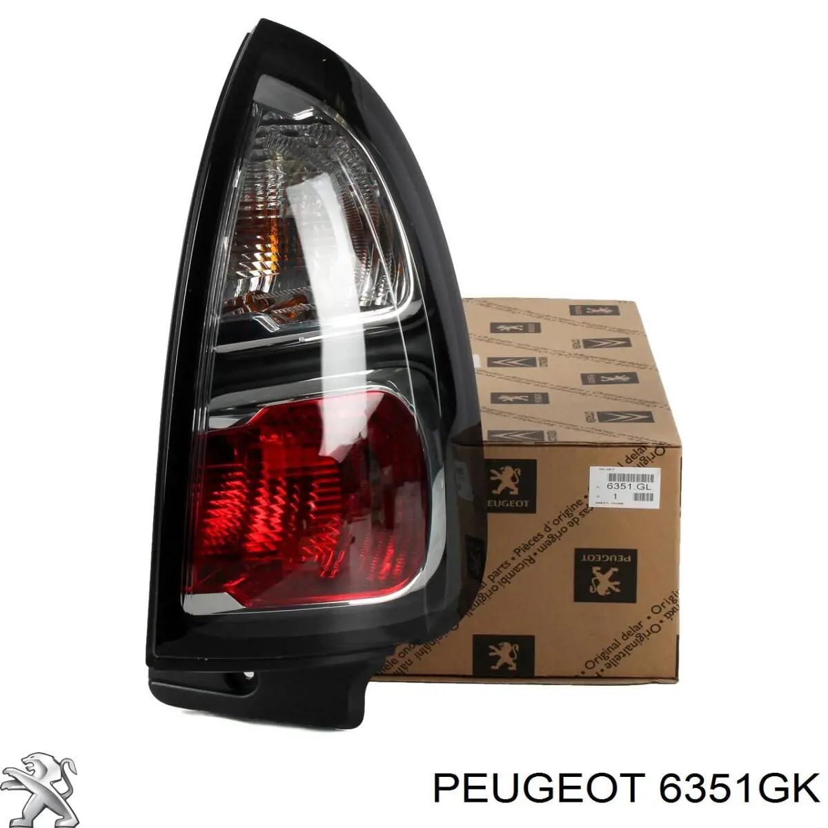 Sinal de parada traseiro adicional para Citroen C3 Picasso SH