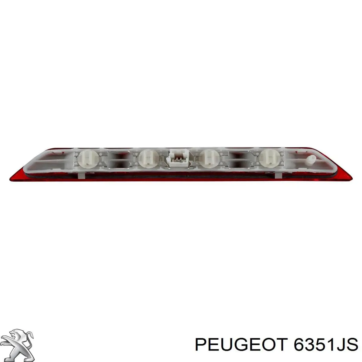 6351JS Peugeot/Citroen Sinal de parada traseiro adicional