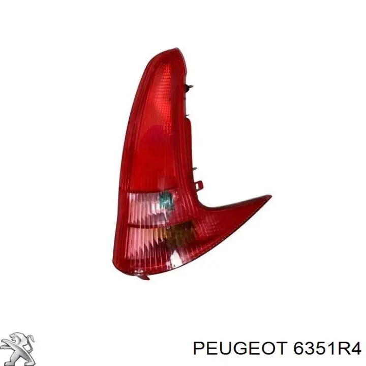 Lanterna traseira direita Peugeot/Citroen 6351R4 preço, a partir de 66,52 USD