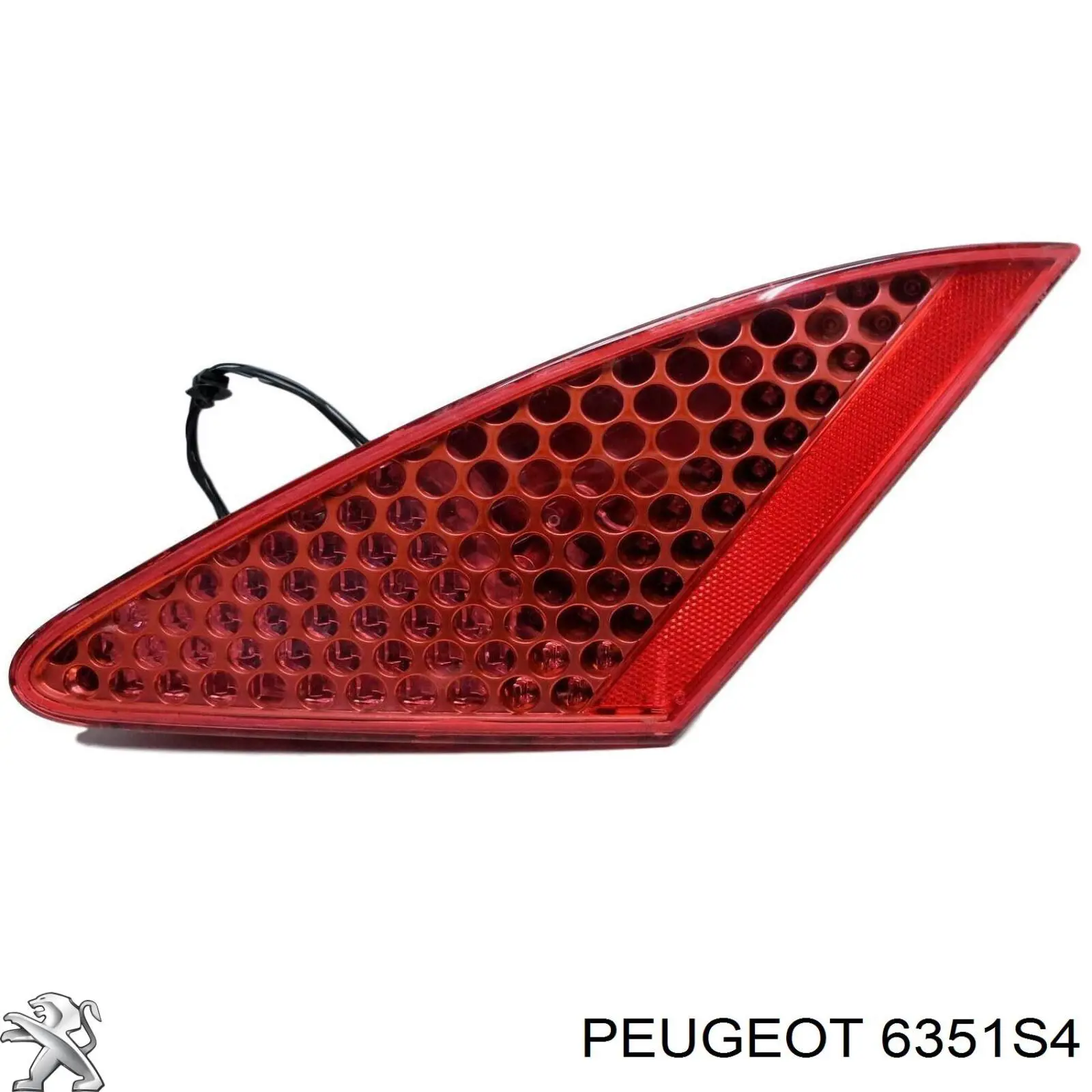 Compre 00006351S4 Peugeot/Citroen Lanterna traseira direita interna