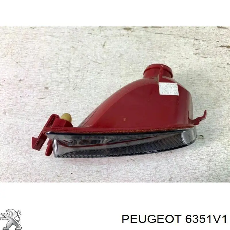 6351V1 Peugeot/Citroen Lanterna de marcha à ré