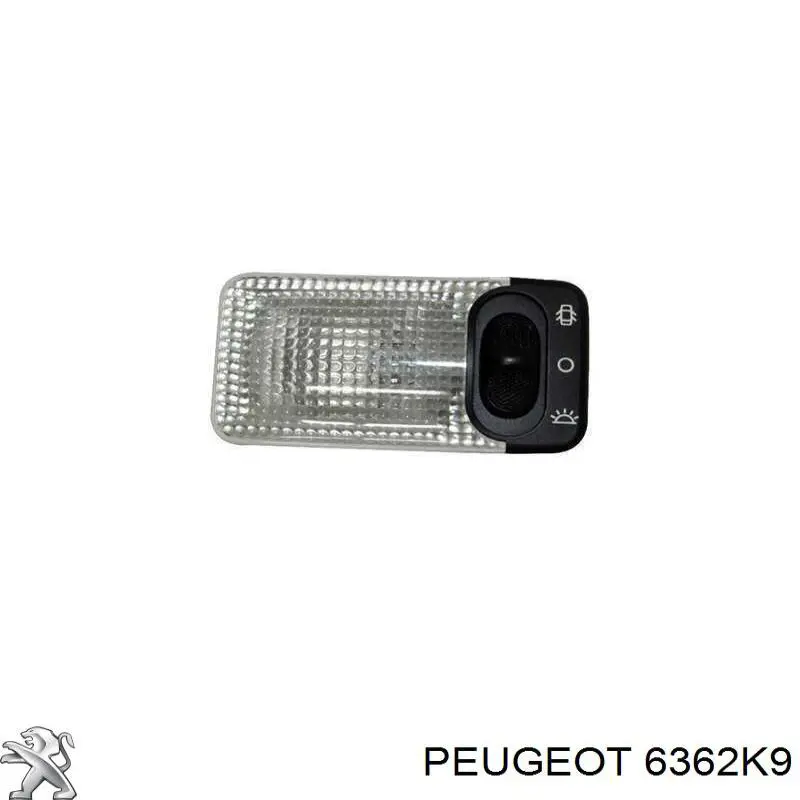 Quebra-luz de iluminação de salão (de cabina) Peugeot/Citroen 6362K9 preço, a partir de 28,87 USD