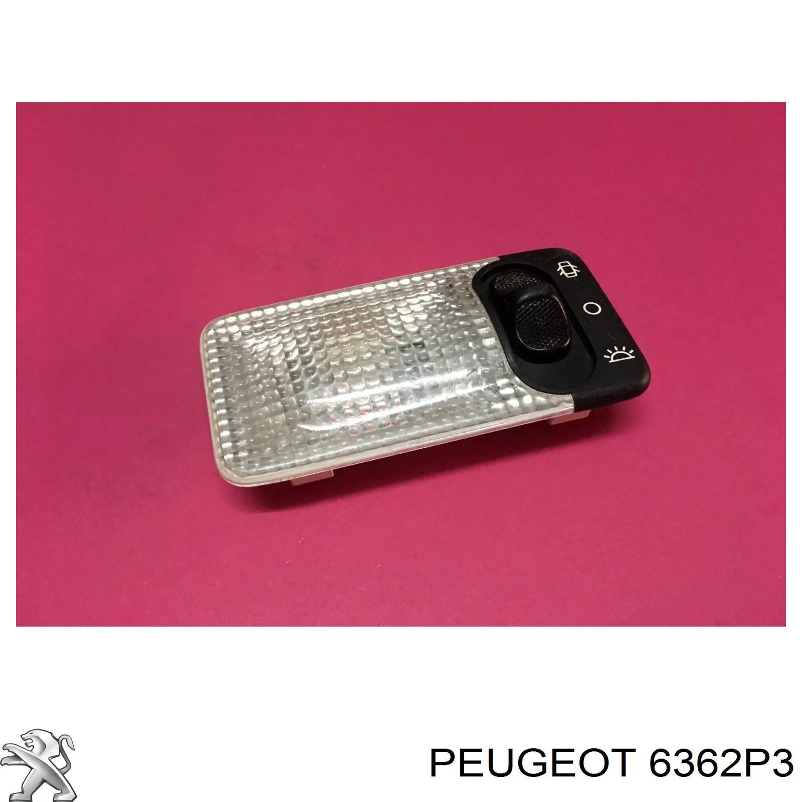Quebra-luz de iluminação de salão (de cabina) Peugeot/Citroen 6362P3 preço, a partir de 28,87 USD