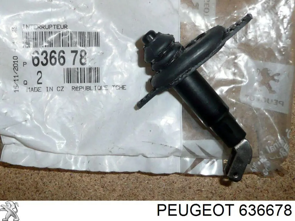 Compre 636625 Peugeot/Citroen Sensor de fechamento de portas (interruptor de fim de carreira)