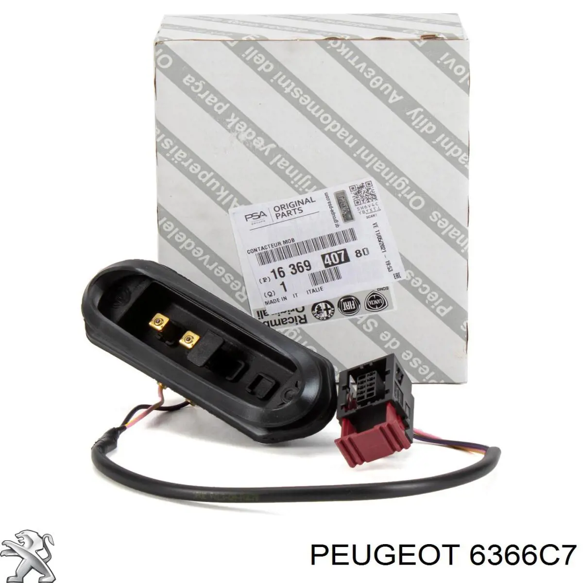 Sensor de fechamento de portas (interruptor de fim de carreira) Peugeot/Citroen 6366C7 preço, a partir de 27,09 USD