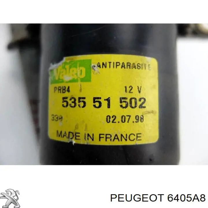 Motor de limpador pára-brisas do pára-brisas Peugeot/Citroen 6405A8 preço, a partir de 73,24 USD