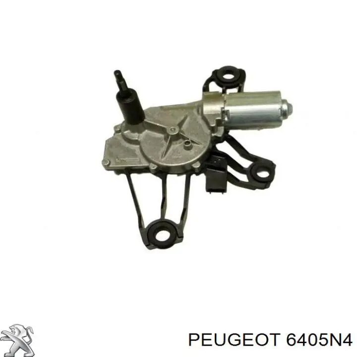 6405N4 Peugeot/Citroen Motor de limpador pára-brisas de vidro traseiro