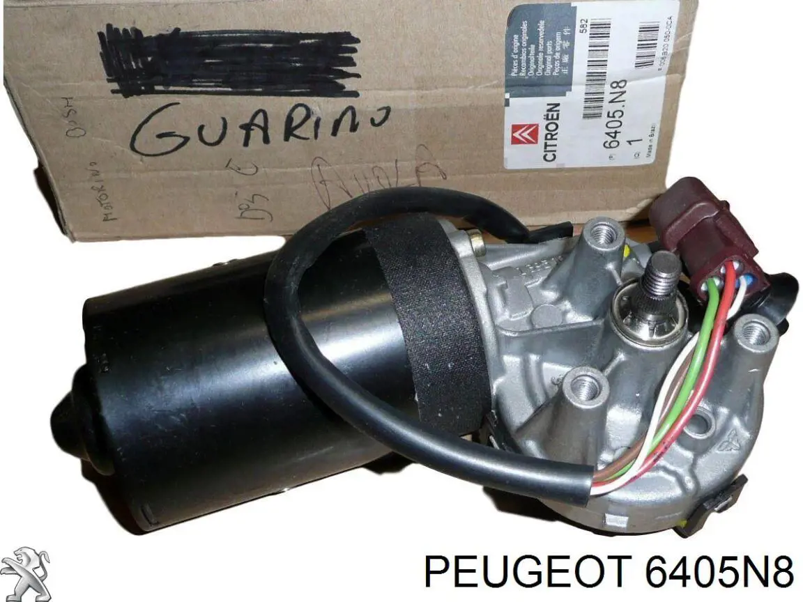 Motor de limpador pára-brisas do pára-brisas Peugeot/Citroen 6405N8 preço, a partir de 54,58 USD