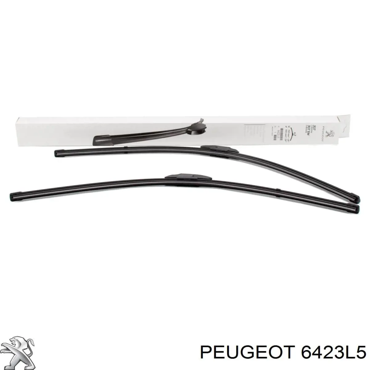 Compre 6423L5 Peugeot/Citroen Limpa-pára-brisas do pára-brisas, kit de 2 un.