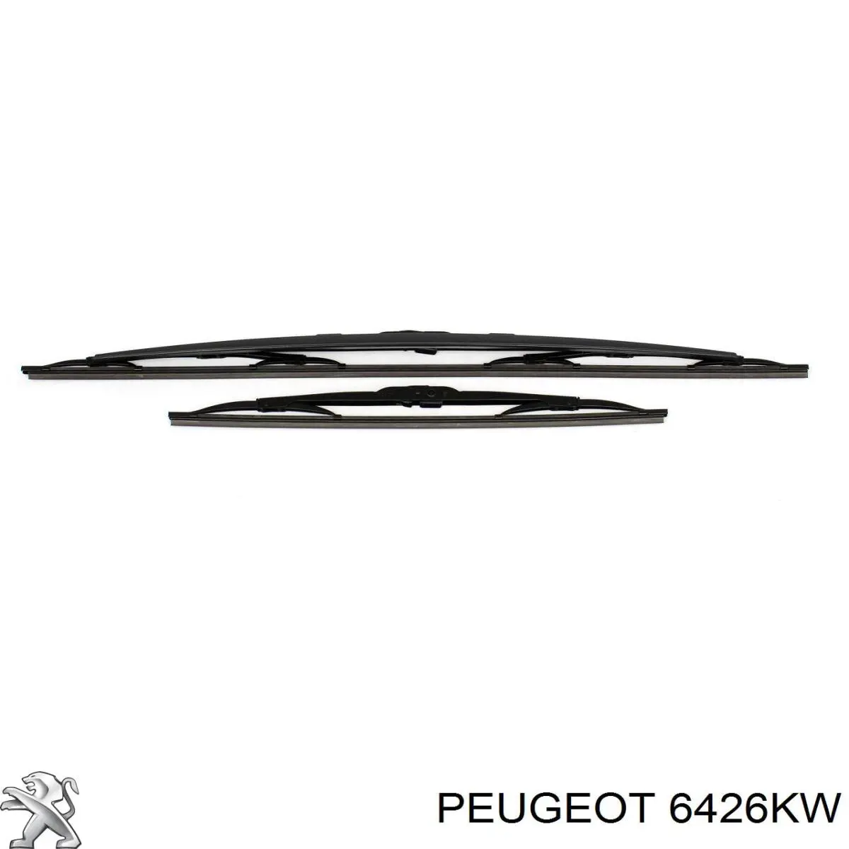 Compre 6426KW Peugeot/Citroen Limpa-pára-brisas do pára-brisas, kit de 2 un.