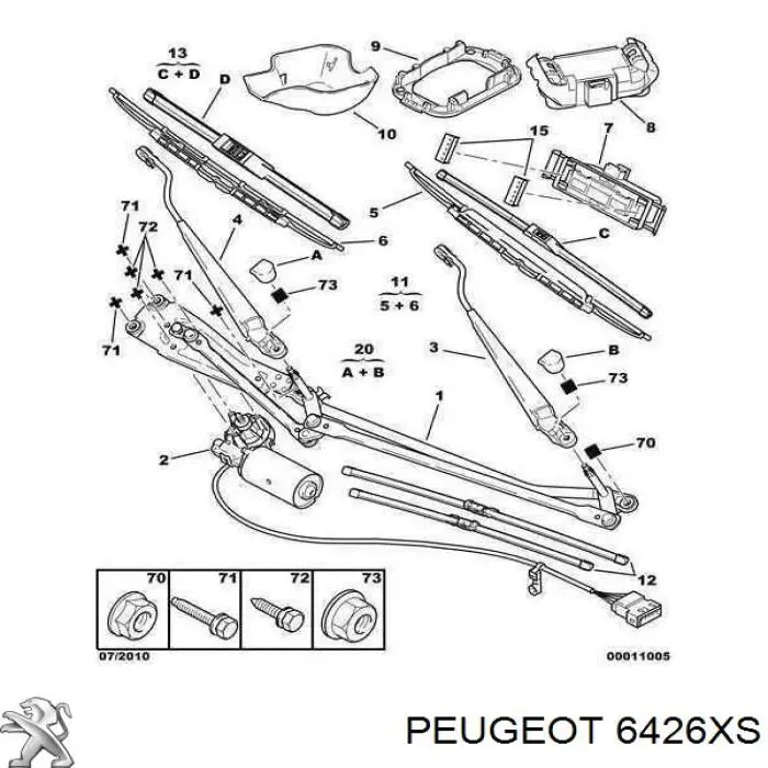 6426XS Peugeot/Citroen 