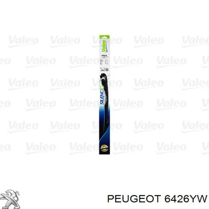 Limpa-pára-brisas do pára-brisas de passageiro Peugeot/Citroen 6426YW preço, a partir de 9,82 USD