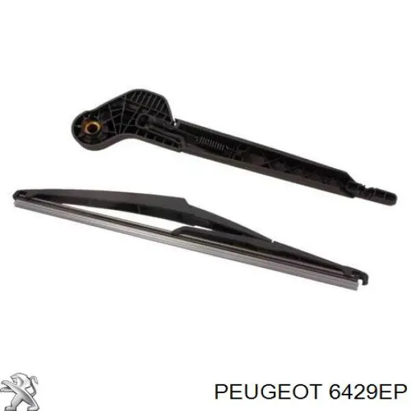 Compre 6429EP Peugeot/Citroen Braço de limpa-pára-brisas de vidro traseiro