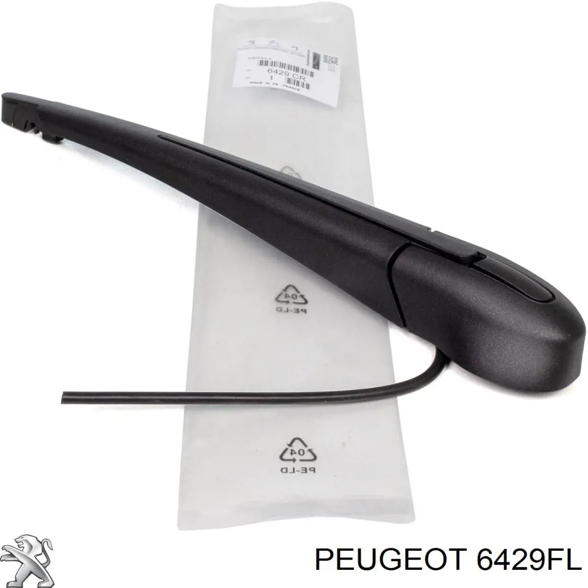 Compre 6429FL Peugeot/Citroen Braço de limpa-pára-brisas de vidro traseiro