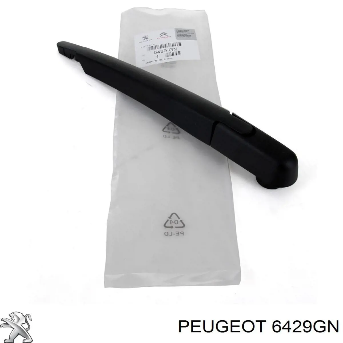 Braço de limpa-pára-brisas de vidro traseiro Peugeot/Citroen 00006429GN preço, a partir de 11,97 USD