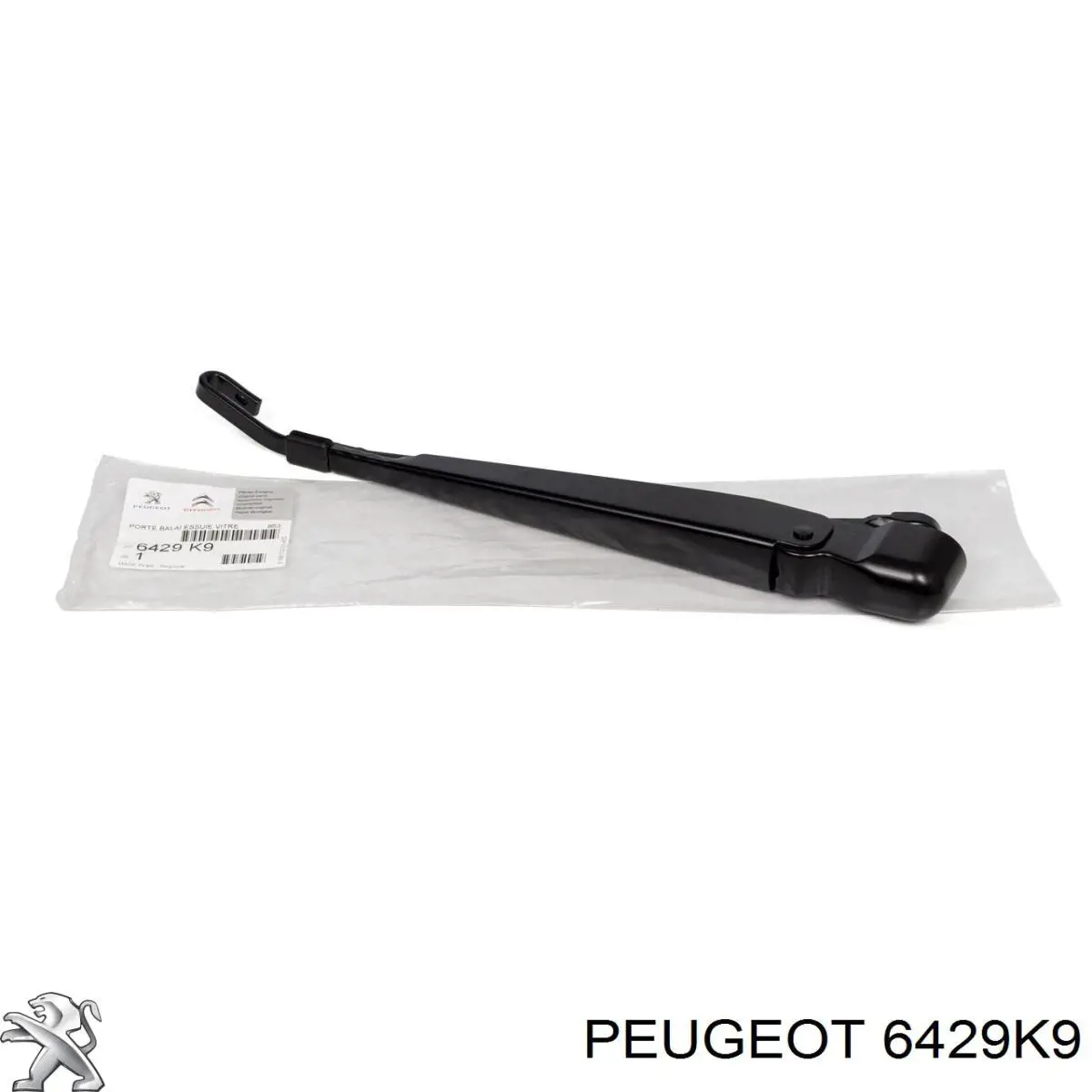 6429K9 Peugeot/Citroen Braço de limpa-pára-brisas de vidro traseiro