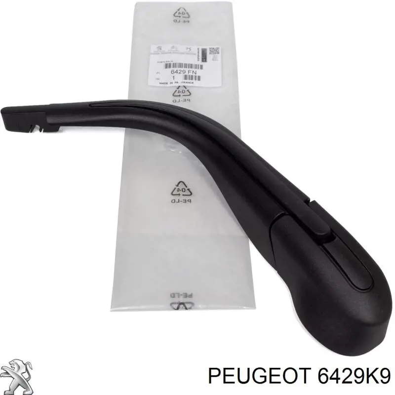 Braço de limpa-pára-brisas de vidro traseiro Peugeot/Citroen 6429K9 preço, a partir de 44,69 USD