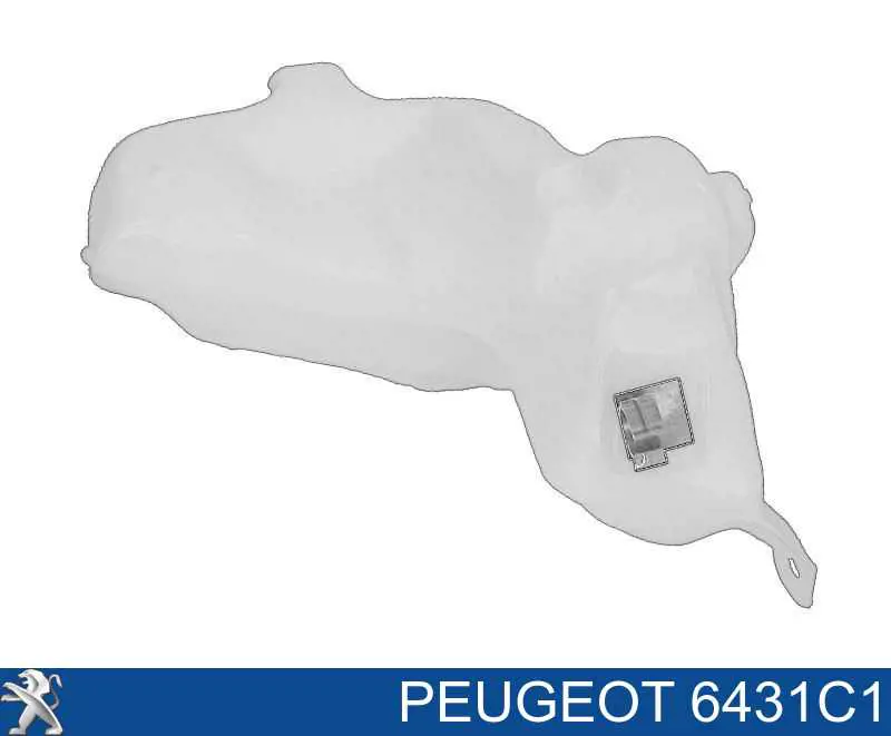 6431C1 Peugeot/Citroen Tanque de fluido para lavador de vidro