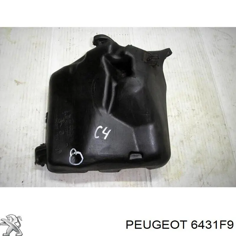 6431F9 Peugeot/Citroen Tanque de fluido para lavador de vidro