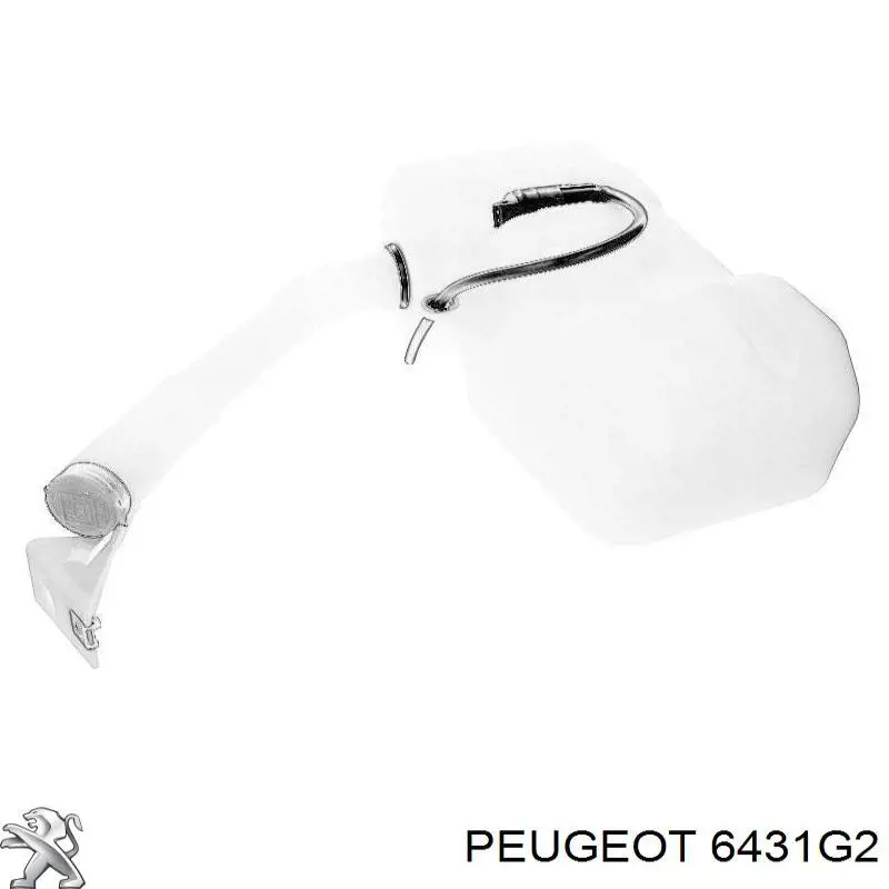 Tanque de fluido para lavador de vidro Peugeot/Citroen 6431G2 preço, a partir de 54,19 USD