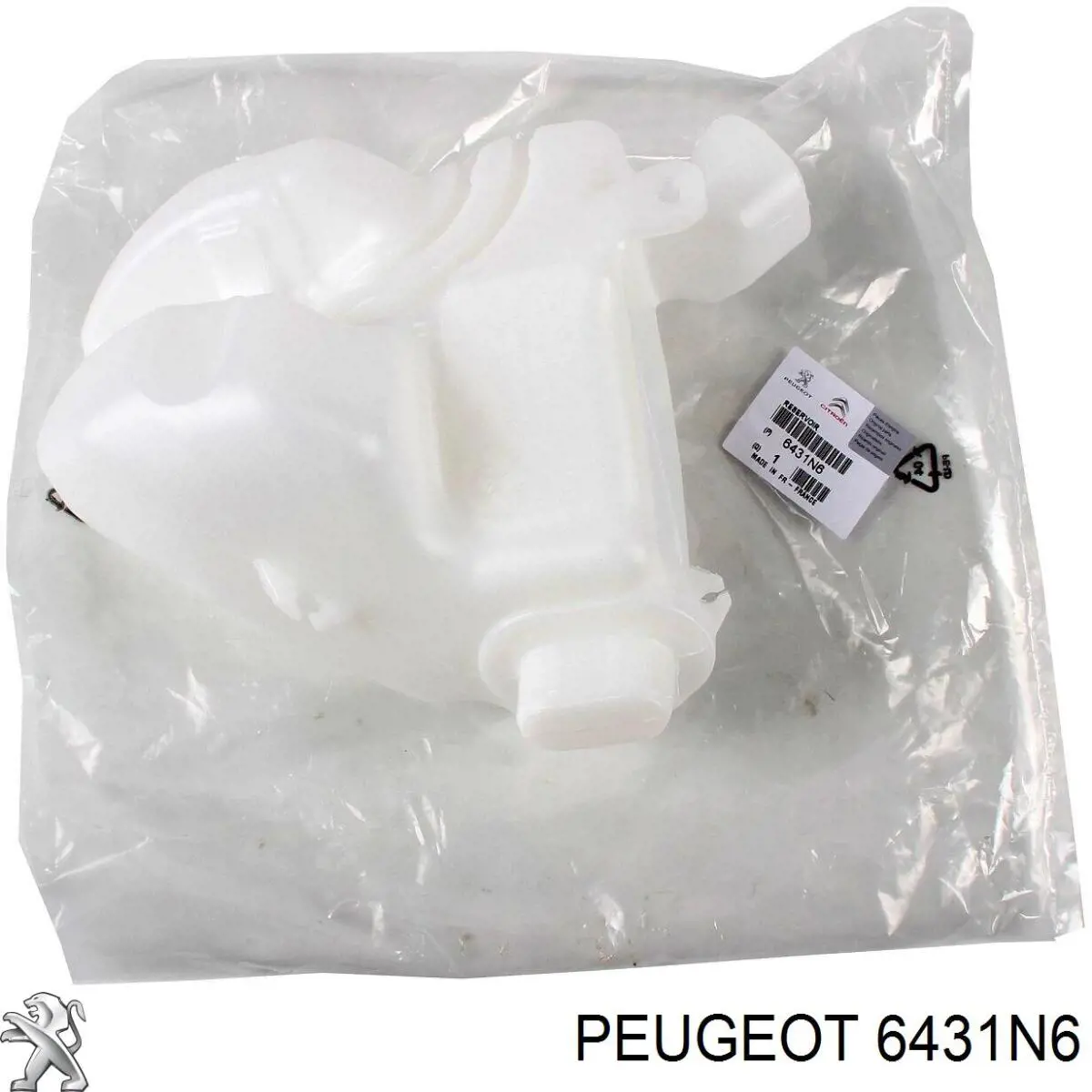 6431N6 Peugeot/Citroen Tanque de fluido para lavador de vidro