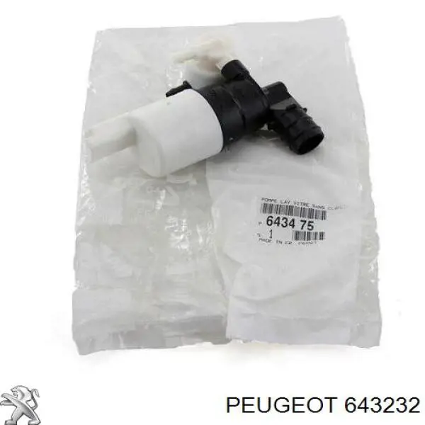 643232 Peugeot/Citroen Tampa de tanque de fluido para lavador
