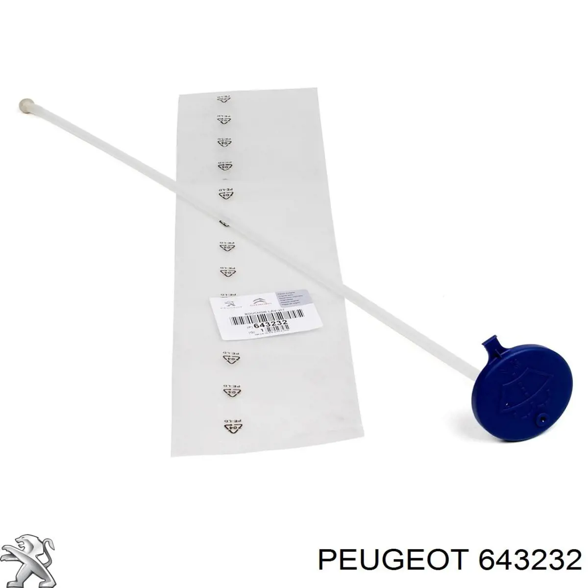 Tampa de tanque de fluido para lavador Peugeot/Citroen 643232 preço, a partir de 2,04 USD