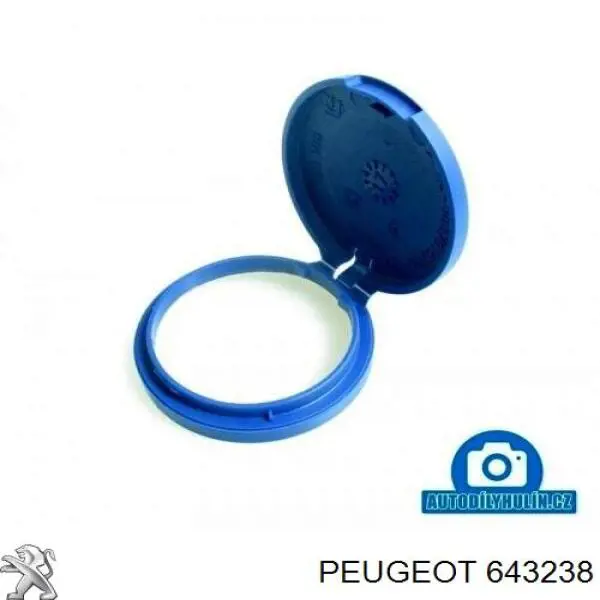 Tampa de tanque de fluido para lavador Peugeot/Citroen 643238 preço, a partir de 5,04 USD