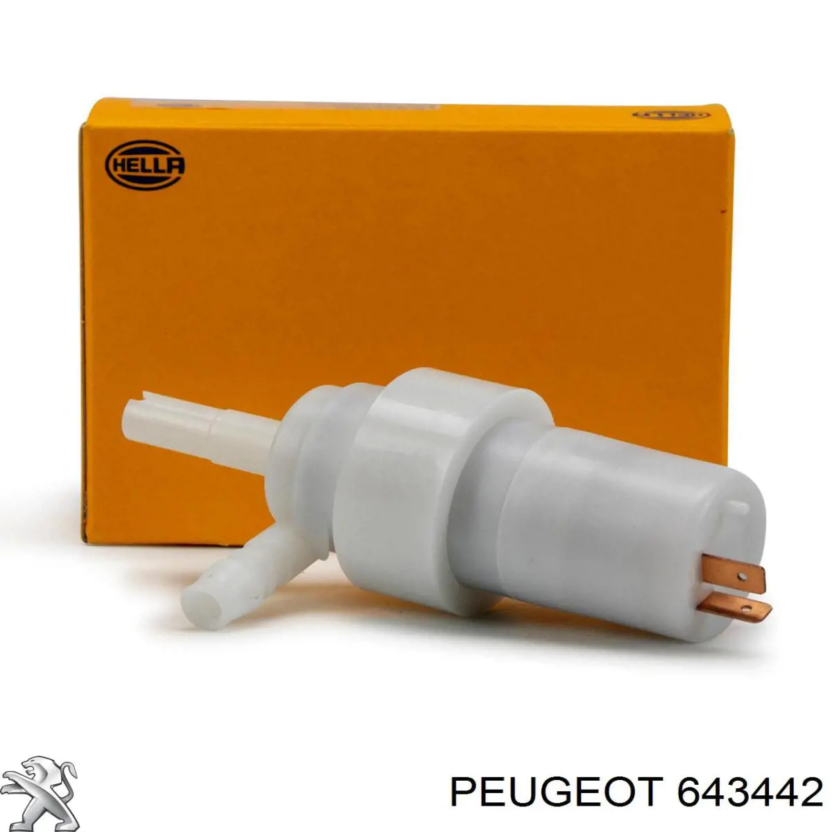 Compre 643442 Peugeot/Citroen Bomba do motor de fluido para lavador das luzes
