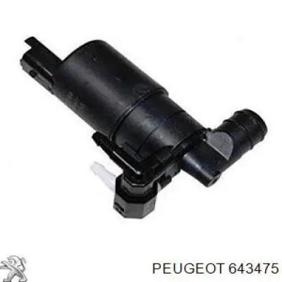 Bomba de motor de fluido para lavador de vidro dianteiro Peugeot/Citroen 643475 preço, a partir de 16,96 USD