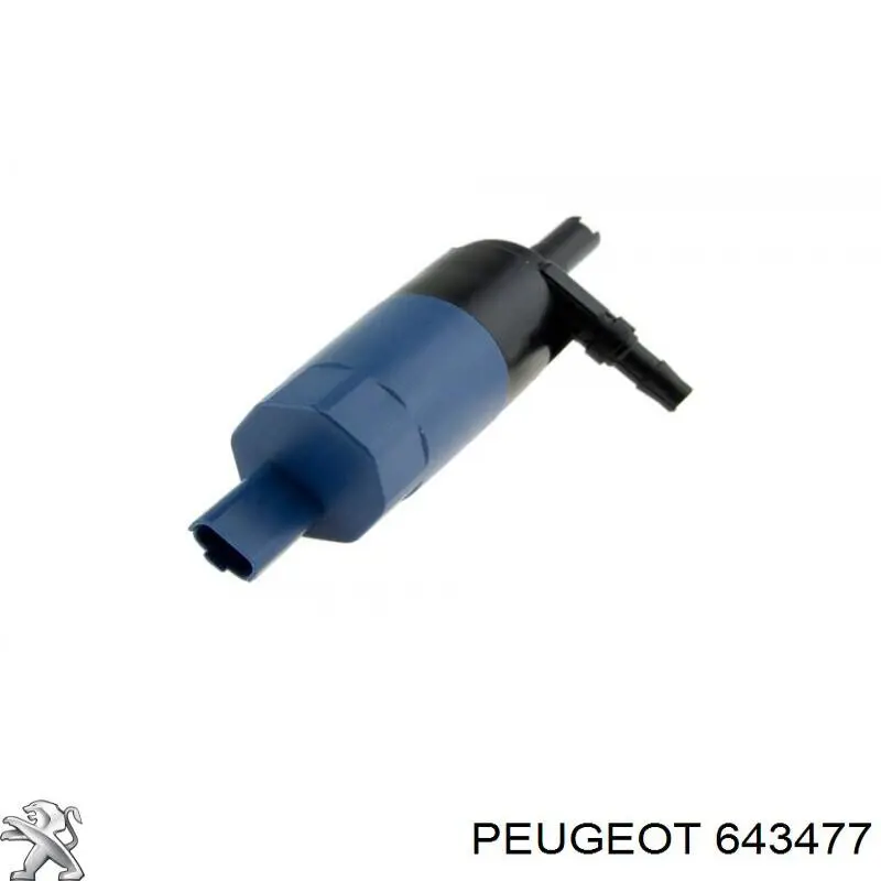 Compre 643477 Peugeot/Citroen Bomba do motor de fluido para lavador das luzes
