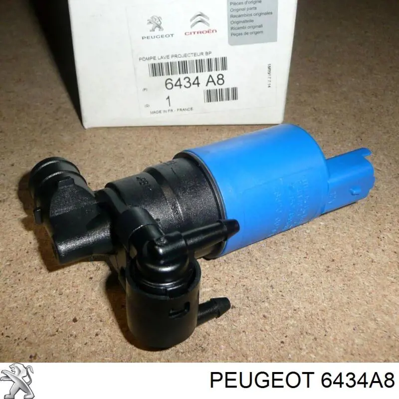 Bomba do motor de fluido para lavador das luzes Peugeot/Citroen 6434A8 preço, a partir de 18,04 USD