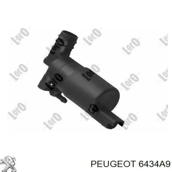 Compre 6434A9 Peugeot/Citroen Bomba de motor de fluido para lavador de vidro dianteiro