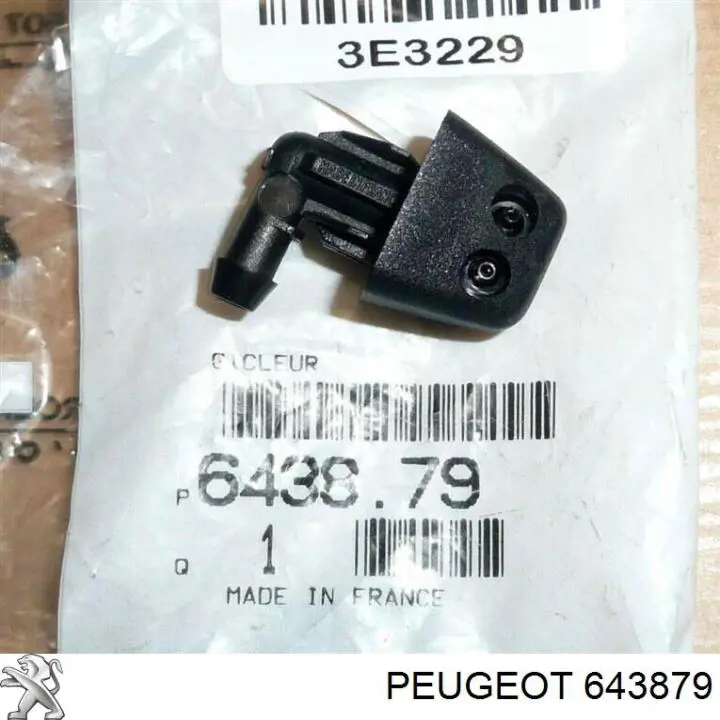 Injetor de fluido para lavador de pára-brisas Peugeot/Citroen 643879 preço, a partir de 7,08 USD