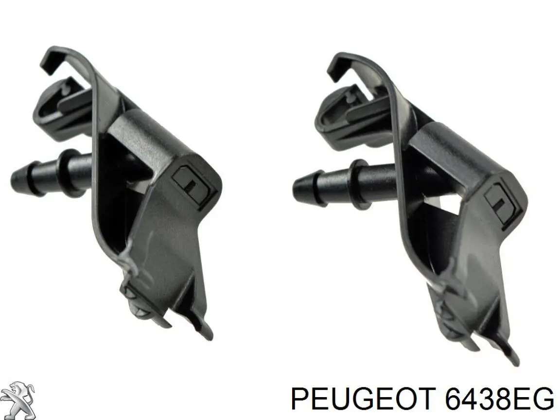 6438EG Peugeot/Citroen Injetor de fluido para lavador de pára-brisas