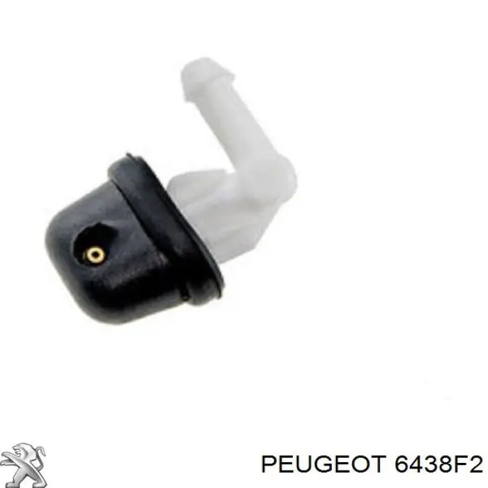 Injetor de fluido para lavador de vidro traseiro Peugeot/Citroen 6438F2 preço, a partir de 2,95 USD