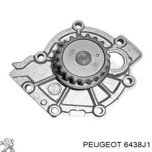 6438J1 Peugeot/Citroen Injetor de fluido para lavador de pára-brisas