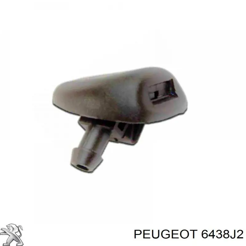 Injetor de fluido para lavador de pára-brisas Peugeot/Citroen 6438J2 preço, a partir de 2,50 USD