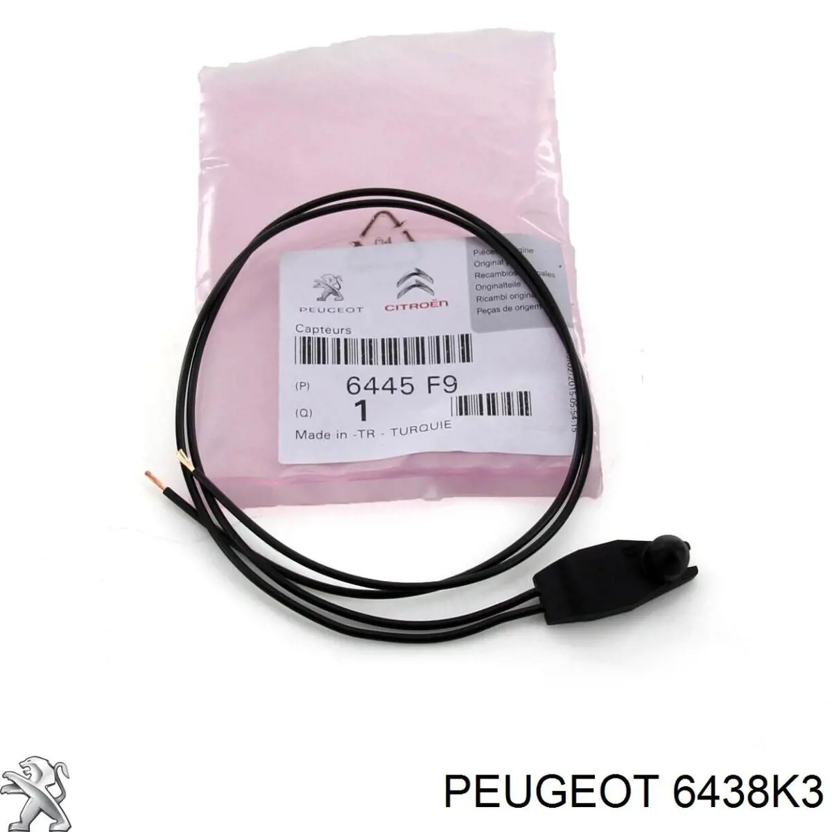 Injetor de fluido para lavador da luz dianteira Peugeot/Citroen 6438K3 preço, a partir de 130,65 USD