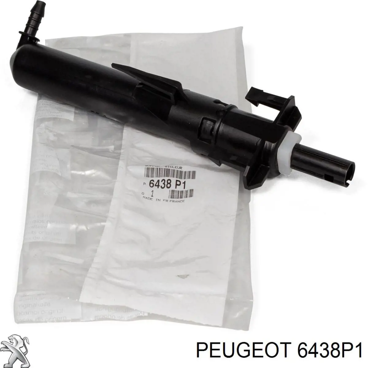 Suporte do injetor de fluido para lavador das luzes (cilindro de elevação) Peugeot/Citroen 6438P1 preço, a partir de 100,20 USD