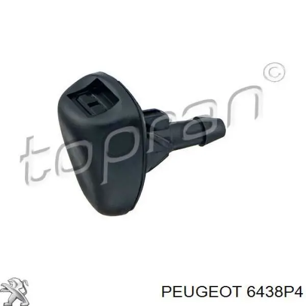 6438P4 Peugeot/Citroen Injetor de fluido para lavador de pára-brisas
