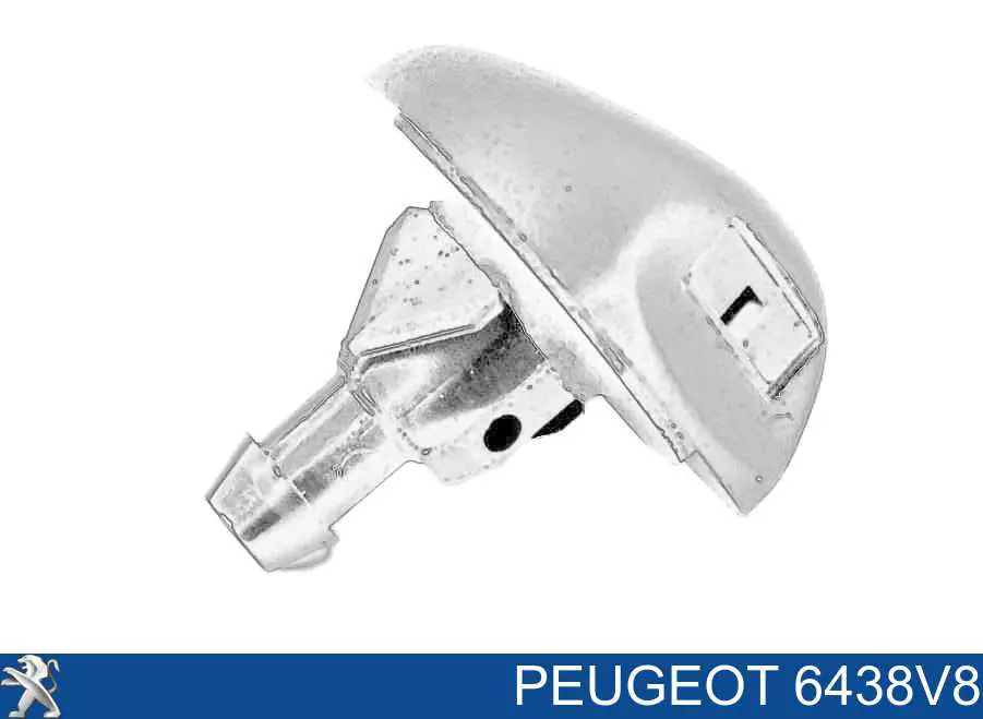 Injetor de fluido para lavador de pára-brisas Peugeot/Citroen 6438V8 preço, a partir de 5,13 USD