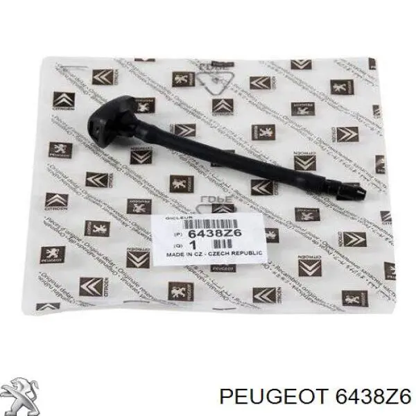 6438Z6 Peugeot/Citroen Injetor de fluido para lavador de pára-brisas